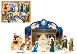 Szopka bożonarodzeniowa drewniana jumbo