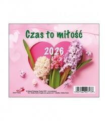 Kalendarz 2026 biurkowy Czas to miłość