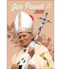 Kalendarz 2026 ścienny Jan Paweł II
