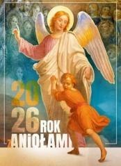 Kalendarz 2026 ścienny wieloplanszowy z Aniołami