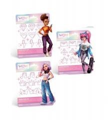 Klipsy do zeszytów WOW 9szt