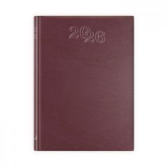 Terminarz 2026 B7 bordowy