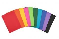 Zeszyt A5/60K linia z marginesem Rainbow (10szt)