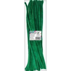 Druciki dekoracyjne 0,6x30cm ciemnozielone 50szt