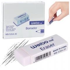 Gumka do mazania biała 4cm (30szt)