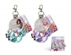 Gumki do włosów z brelokiem do kluczy WOW MIX