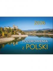 Kalendarz 2026 pozdrowienia z Polski