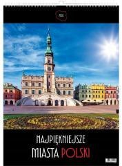 Kalendarz 2026 wieloplanszowy miasta polski