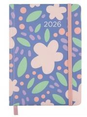 Kalendarz dzienny 2026 B6 Kwiaty ALBI