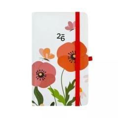 Kalendarz kieszonkowy 2026 Czerwone Maki ALBI