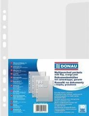 Koszulki z klapką PP B4 groszkowe 100mikr 10szt