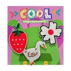 Naszywki/ naprasowanki na plecak cool. Gęś