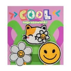Naszywki/ naprasowanki na plecak cool. Kotek