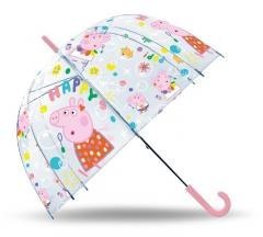 Parasolka Świnka Peppa przezroczysta