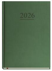 Terminarz 2026 A4 tygodniowy uniwersalny zielony
