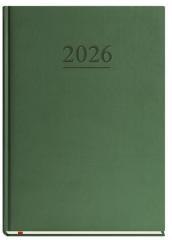 Terminarz 2026 B5 tygodniowy klasyczny zielony