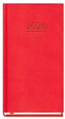 Terminarz 2026 kieszonkowy czerwony