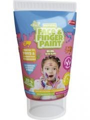 Farba dla malowania palcami różowa 65ml