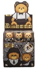 Gumka do ścierania Bear (24szt)