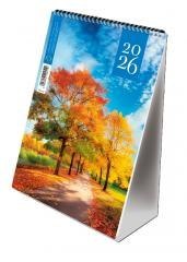 Kalendarz 2026 A5 pionowy ze spiralką jesień