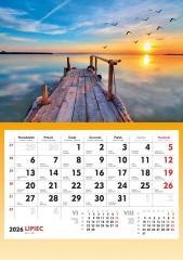 Kalendarz 2026 ścienny Pomost