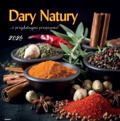 Kalendarz 2026 ścienny albumowy 30x30cm Dary...