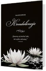 Karnet B6 Kondolencje