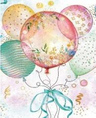 Karnet mini B8 Bukiet balonów