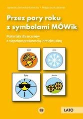 Przez pory roku z symbolami MÓWik. Lato