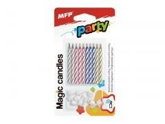 Świeczki do tortu Magic 6cm 10szt