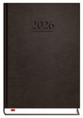 Terminarz 2026 B6 dzienny powszechny czarny