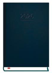 Terminarz 2026 B6 dzienny powszechny granatowy