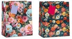 Torba prezentowa Flower 14x11,5x6,5cm MIX