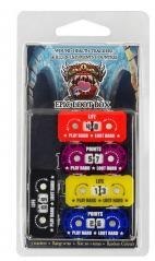 Trackers Counters Range 0-9 20mm Random Colours