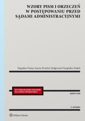 Wzory pism i orzeczeń w postępowaniu przed...