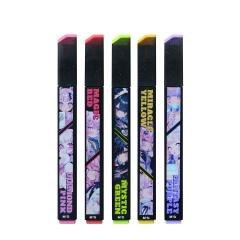 Zakreślacze Manga Pink Fantasy 5 kolorów M&G