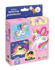 CzuCzu Puzzle Baśniowe Jednorożce 3+