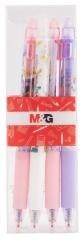 Długopis automat 0.5mm Flower Manga nieb 4szt M&G