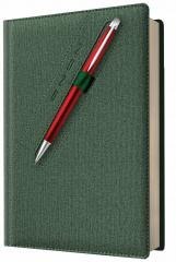 Kalendarz 2026 A5 dzienny z kieszonką i gumką