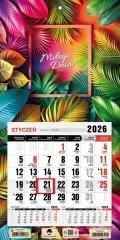 Kalendarz 2026 jednodzielny mini glamour