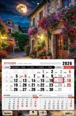 Kalendarz 2026 jednodzielny romantico