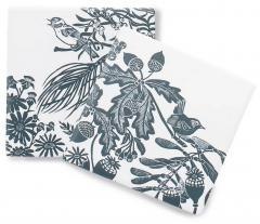 Kate Heiss Podkładki pod kubek granatowe 2szt