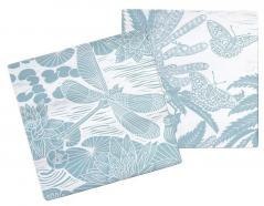 Kate Heiss Podkładki pod kubek niebieskie 2szt