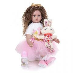 Lalka dziewczynka 56cm