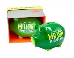 Skarbonka mała świnka Mój pierwszy milion