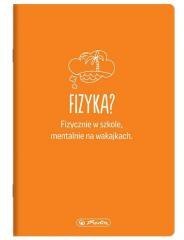 Zeszyt A5/60K kratka Fizyka (10szt)