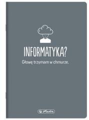 Zeszyt A5/60K kratka Informatyka (10szt)