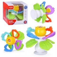 Grzechotka gryzak Kwiatek