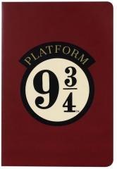 Harry Potter Notatnik A5 linia Peron 9 i 3/4