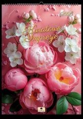 Kalendarz 2026 A4 ścienny na spirali impresje